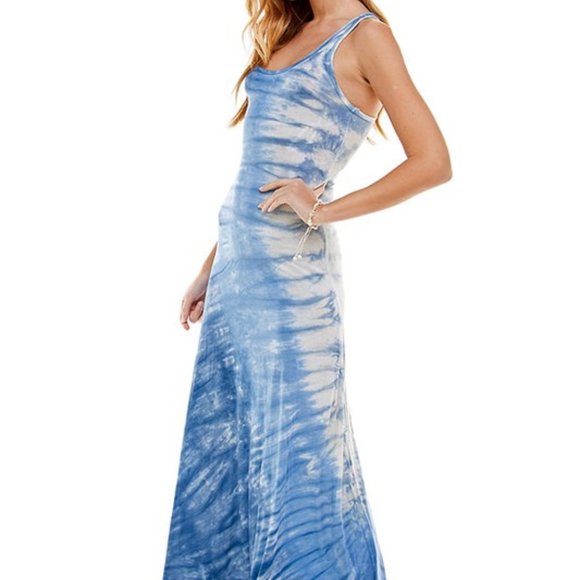 Bully Designer DRESS Tie Dye SUNDRESS Maxi DRESS Racerback DRESS Priced CHEAP - Picture 4 of 14